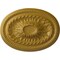 Ekena Millwork Saverne Ceiling Medallion, Hand-Painted Pharaohs Gold, 18 1/2"W x 13 1/2"H x 1 7/8"P CM18SAPGS - alternate 1